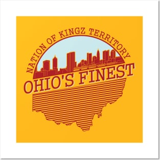 ohio authentic T-shirt Posters and Art